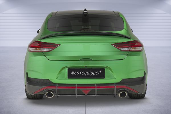 CSR Racing Diffusor | Heckansatz für Hyundai I30 N (PD) Fastback HA328-B Lackierung erforderlich (unlackiert)