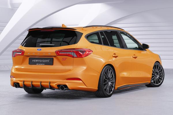 CSR Racing Diffusor | Heckansatz für Ford Focus MK4 Turnier ST-Line HA339-L Lackierung erforderlich (unlackiert roh)