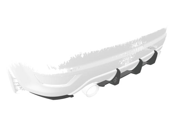 CSR Racing Diffusor | Heckansatz für Ford Focus MK2 ST HA340-B Lackierung erforderlich (unlackiert)