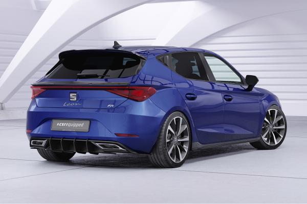 CSR Racing Diffusor | Heckansatz für Seat Leon 4 (Typ KL) HA342-B Lackierung erforderlich (unlackiert)