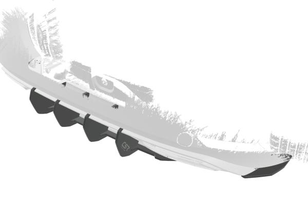 CSR Racing Diffusor | Heckansatz für Seat Leon 4 (Typ KL) HA342-B Lackierung erforderlich (unlackiert)