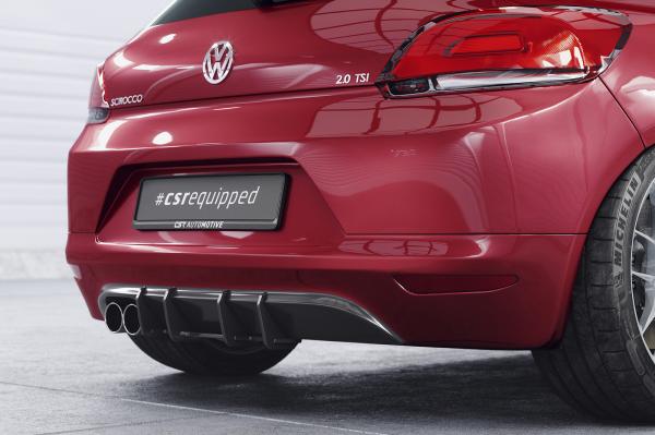 CSR Racing Diffusor | Heckansatz für VW Scirocco 3 HA348-B Lackierung erforderlich (unlackiert)