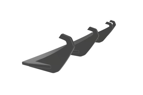 CSR Racing Diffusor | Heckansatz für VW Scirocco 3 HA348-B Lackierung erforderlich (unlackiert)