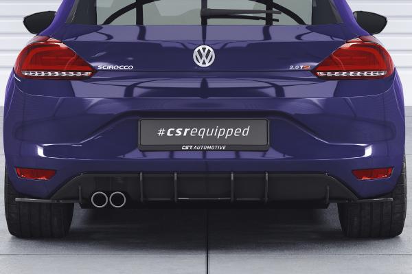 CSR Racing Diffusor | Heckansatz für VW Scirocco 3 HA349-L Lackierung erforderlich (unlackiert roh)