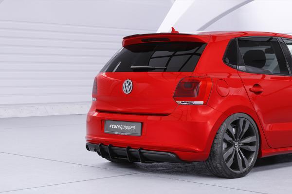 CSR Racing Diffusor | Heckansatz für VW Polo 5 (Typ 6R) R-Line HA350-L Lackierung erforderlich (unlackiert roh)
