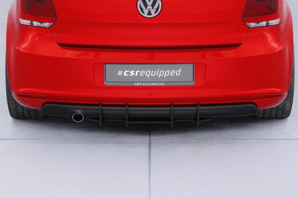 CSR Racing Diffusor | Heckansatz für VW Polo 5 (Typ 6R) R-Line HA350-L Lackierung erforderlich (unlackiert roh)