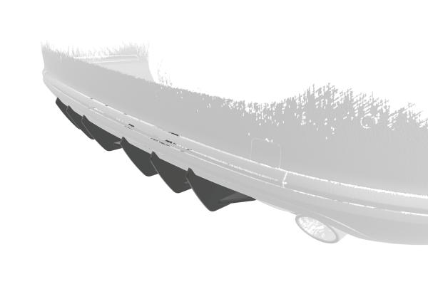 CSR Racing Diffusor | Heckansatz für VW Passat B7 (Typ 3C) Variant HA353-L Lackierung erforderlich (unlackiert roh)