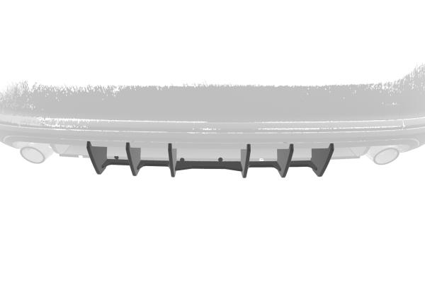 CSR Racing Diffusor | Heckansatz für VW Passat B7 (Typ 3C) Variant HA353-L Lackierung erforderlich (unlackiert roh)