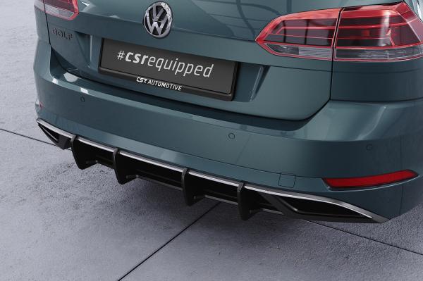 CSR Racing Diffusor | Heckansatz für VW Golf 7 (Typ AU) Variant HA354-L Lackierung erforderlich (unlackiert roh)