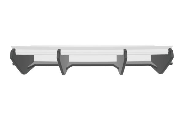 CSR Racing Diffusor | Heckansatz für VW Golf 7 (Typ AU) Variant HA354-L Lackierung erforderlich (unlackiert roh)