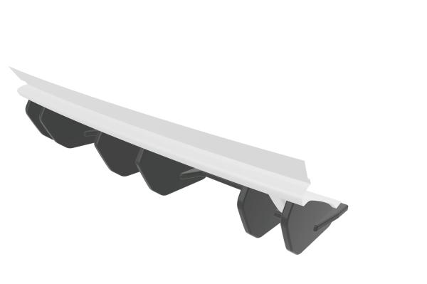 CSR Racing Diffusor | Heckansatz für VW Golf 7 (Typ AU) R HA355-L Lackierung erforderlich (unlackiert roh)