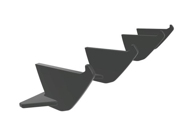 CSR Racing Diffusor | Heckansatz für VW Golf 7 (Typ AU) Variant HA357-L Lackierung erforderlich (unlackiert roh)