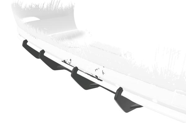 CSR Racing Diffusor | Heckansatz für VW Golf 7 (Typ AU) GTD Variant HA358-L Lackierung erforderlich (unlackiert roh)