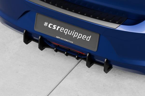 CSR Racing Diffusor | Heckansatz für Opel Corsa F HA364-L Lackierung erforderlich (unlackiert roh)