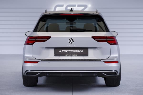 CSR Diffusor | Heckansatz mit ABE für VW Golf 8 (Typ CD) HA370-G Glossy schwarz Hochglanz (keine Lackierung erforderlich)