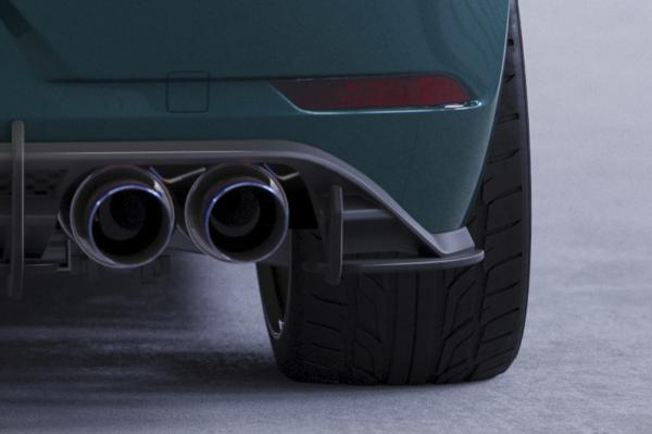 CSR Racing Diffusor | Heckansatz für VW Golf 7 (Typ AU) R HA373 Lackierung erforderlich (unlackiert roh)