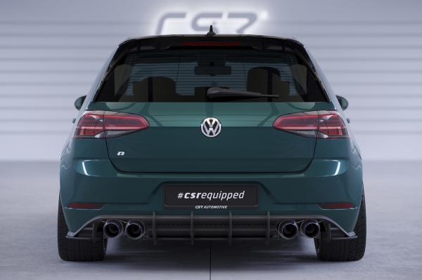CSR Racing Diffusor | Heckansatz für VW Golf 7 (Typ AU) R HA373 Lackierung erforderlich (unlackiert roh)