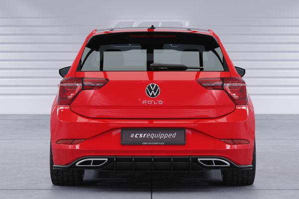 CSR Racing Diffusor | Heckansatz für VW Polo 6 2G (Typ AW) R-Line HA374 Lackierung erforderlich