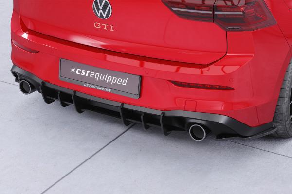 CSR Racing Diffusor | Heckansatz für VW Golf 8 GTI HA377-B Lackierung erforderlich (unlackiert)
