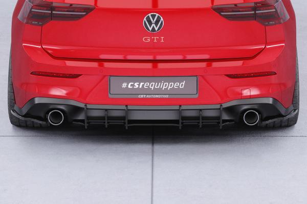 CSR Racing Diffusor | Heckansatz für VW Golf 8 GTI HA377-B Lackierung erforderlich (unlackiert)