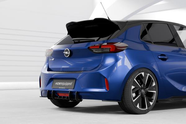 CSR Racing Diffusor | Heckansatz für Opel Corsa F HA378 Lackierung erforderlich (unlackiert roh)