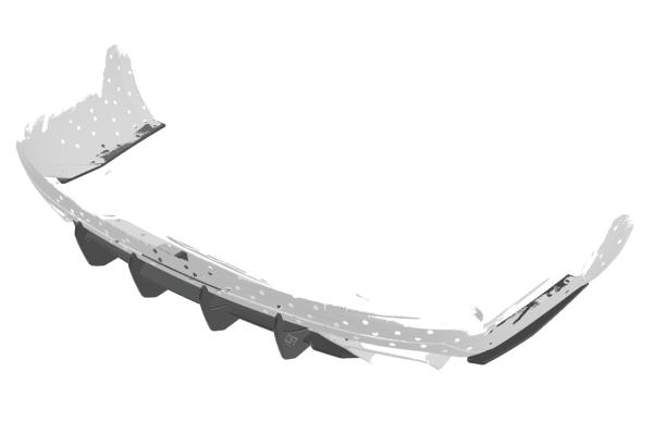 CSR Racing Diffusor | Heckansatz für Skoda Octavia 3 (Typ 5E) RS HA379 Lackierung erforderlich (unlackiert roh)