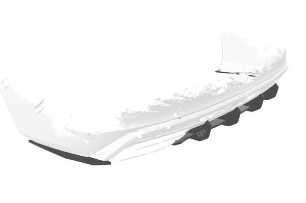 CSR Racing Diffusor | Heckansatz für Skoda Octavia 4 RS HA380 Lackierung erforderlich (unlackiert roh)