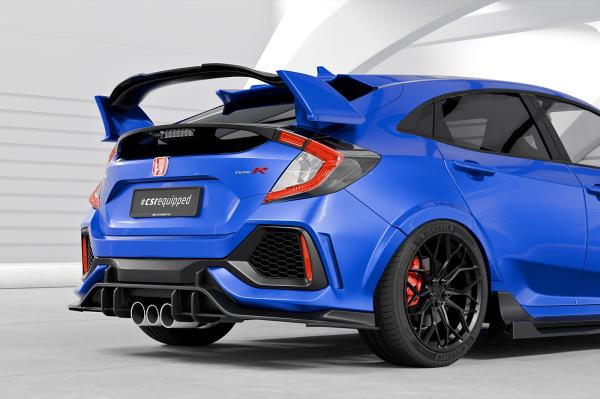 CSR Racing Diffusor | Heckansatz für Honda Civic FK8 Type R HA381 Lackierung erforderlich (unlackiert roh)