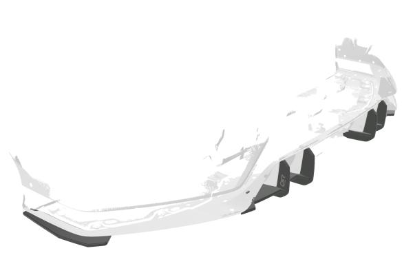 CSR Racing Diffusor | Heckansatz für Honda Civic FK8 Type R HA381 Lackierung erforderlich (unlackiert roh)