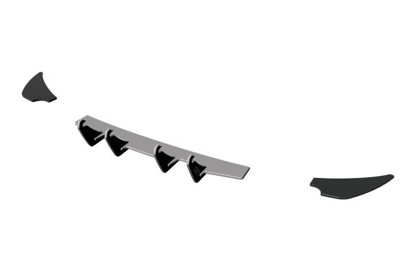 CSR Racing Diffusor | Heckansatz für VW Golf 7 (Typ AU) GTI HA386 Lackierung erforderlich (unlackiert roh)