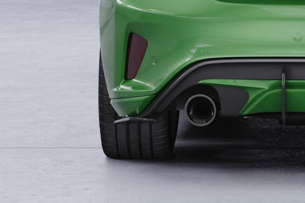 CSR Racing Diffusor | Heckansatz für Ford Focus MK4 ST HA391 Lackierung erforderlich (unlackiert roh)