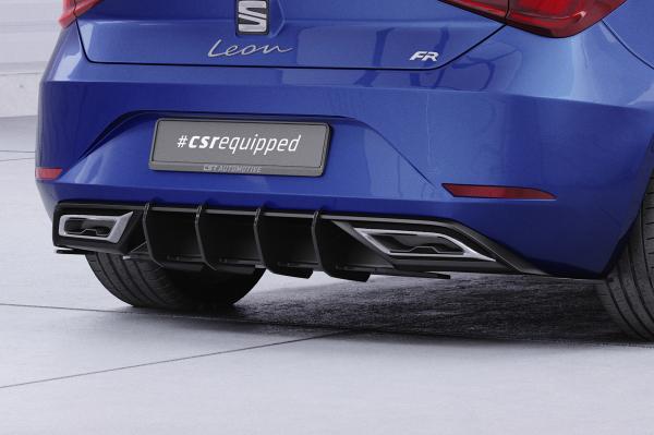 CSR Racing Diffusor | Heckansatz für Seat Leon 4 (Typ KL) HA394 Lackierung erforderlich (unlackiert roh)