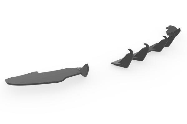 CSR Racing Diffusor | Heckansatz für VW Scirocco 3 HA398 Lackierung erforderlich (unlackiert roh)