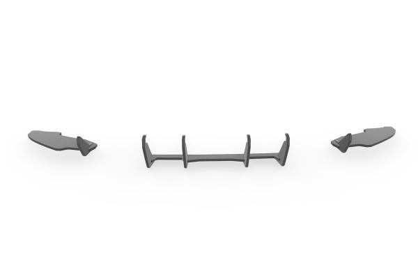 CSR Racing Diffusor | Heckansatz für VW Scirocco 3 HA398 Lackierung erforderlich (unlackiert roh)