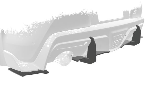 CSR Racing Diffusor | Heckansatz für Toyota GR Supra (A90) HA408-L Lackierung erforderlich (unlackiert roh)