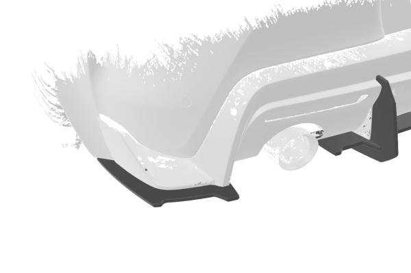 CSR Racing Diffusor | Heckansatz für Toyota GR Supra (A90) HA409 Lackierung erforderlich (unlackiert roh)