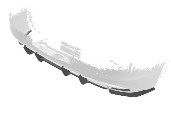 CSR Racing Diffusor | Heckansatz für VW Golf 8 (Typ CD) Life HA410-B Lackierung erforderlich (unlackiert)