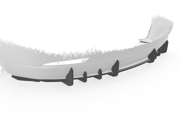 CSR Racing Diffusor | Heckansatz für Tesla Model 3 HA412-B Lackierung erforderlich (unlackiert)