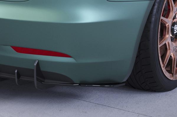 CSR Racing Diffusor | Heckansatz für Tesla Model 3 HA413-L Lackierung erforderlich (unlackiert roh)