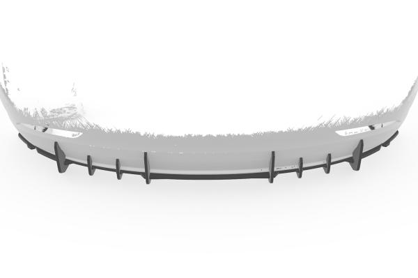 CSR Racing Diffusor | Heckansatz für Tesla Model 3 HA413-L Lackierung erforderlich (unlackiert roh)