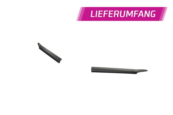 CSR Diffusor | Heckansatz mit ABE für VW Golf 8 (Typ CD) HA414-C Carbon Look Hochglanz (keine Lackierung erforderlich)