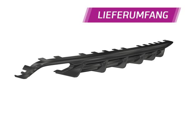 CSR Diffusor | Heckansatz mit ABE für Audi A4 B8 (Typ 8K) HA418-L Lackierung erforderlich (unlackiert roh)