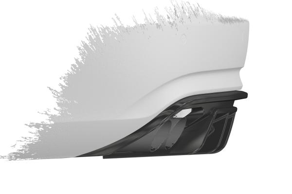 CSR Diffusor | Heckansatz mit ABE für Audi A4 B8 (Typ 8K) HA418-L Lackierung erforderlich (unlackiert roh)