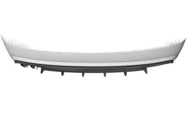 CSR Diffusor | Heckansatz mit ABE für Audi A4 B8 (Typ 8K) HA418-L Lackierung erforderlich (unlackiert roh)