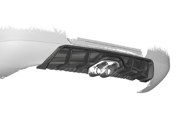 CSR Diffusor | Heckansatz mit ABE für Porsche Boxster 986 HA420-S strukturiert schwarz matt (keine Lackierung erforderlich)