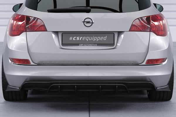 CSR Diffusor | Heckansatz mit ABE für Opel Astra J Sports Tourer HA423-S strukturiert schwarz matt (keine Lackierung erforderlich)