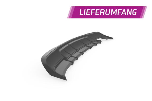 CSR Diffusor | Heckansatz mit ABE für Opel Astra J Sports Tourer HA423-S strukturiert schwarz matt (keine Lackierung erforderlich)