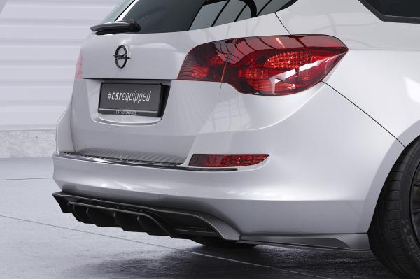 CSR Diffusor | Heckansatz mit ABE für Opel Astra J Sports Tourer HA424-S strukturiert schwarz matt (keine Lackierung erforderlich)