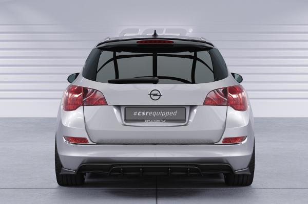 CSR Diffusor | Heckansatz mit ABE für Opel Astra J Sports Tourer HA424-S strukturiert schwarz matt (keine Lackierung erforderlich)