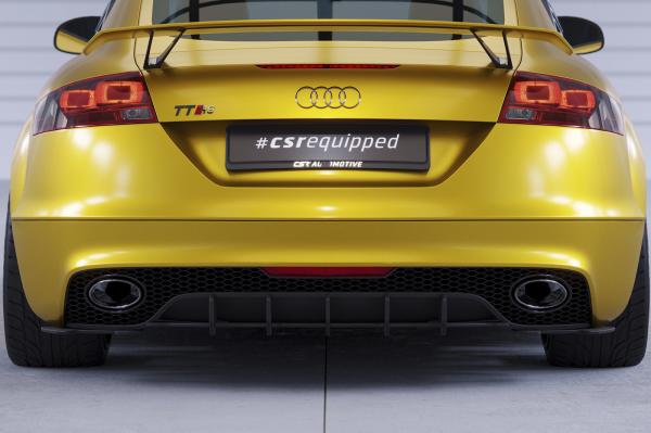 CSR Racing Diffusor | Heckansatz für Audi TT (8J) RS HA427-L Lackierung erforderlich (unlackiert roh)